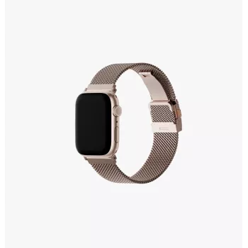 UNIQ Dante Pro Ατσάλινο Μπρασελέ με Κρίκους για Apple Watch 49/46/45/44mm - Metallic Pink