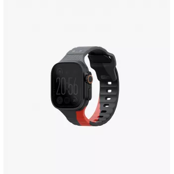 UNIQ Stride De Λουράκι από Καουτσούκ για Apple Watch 49/46/45/44mm Charcoal