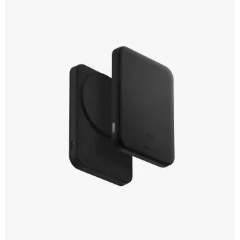 UNIQ Lyden Lexa Μαγνητικό Power Bank 5000mAh PD USB-C MagSafe Black
