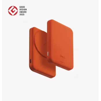 UNIQ Lyden Lexa Μαγνητικό Power Bank 5000mAh PD USB-C MagSafe Καραμελί