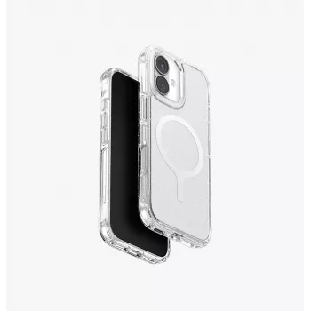 UNIQ LifePro Xtreme MagClick Θήκη Φόρτισης για iPhone 17, Clear Glitter