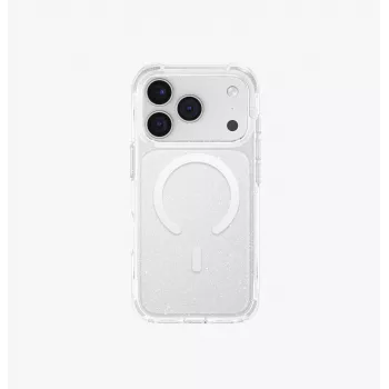 UNIQ LifePro Xtreme MagClick Θήκη Φόρτισης για iPhone 17 Pro, Διαφανές/Glitter