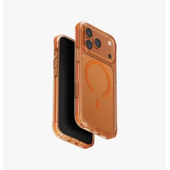 UNIQ Combat Θήκη για iPhone 17 Pro Max, MagClick Charging, Πορτοκαλί