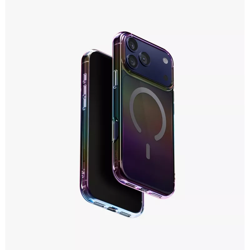 UNIQ Iridescia Θήκη για Apple iPhone 17 Pro Max Magclick Charging Holo Quartz