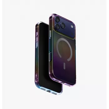 UNIQ Iridescia Θήκη για Apple iPhone 17 Pro Max Magclick Charging Midnight Quartz