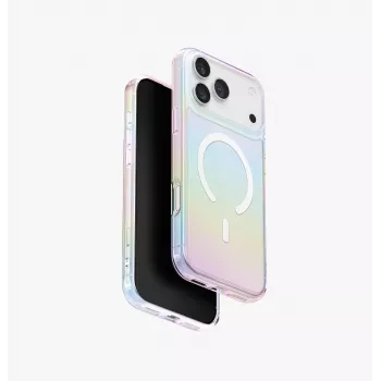 UNIQ Iridescia Θήκη για Apple iPhone 17 Pro Max Magclick Charging Midnight Quartz