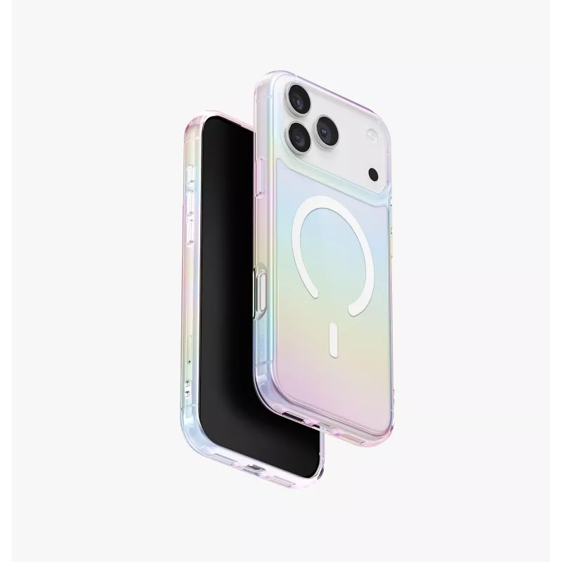 UNIQ Iridescia Θήκη για Apple iPhone 17 Pro Max Magclick Charging Midnight Quartz