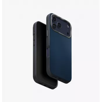UNIQ Lyden DS θήκη για iPhone 17 Pro με λειτουργία φόρτισης MagClick, πορτοκαλί/γκρι