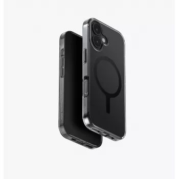 UNIQ Clario θήκη για iPhone 17, MagClick φόρτιση, μαύρο