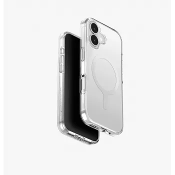 UNIQ Clario θήκη για iPhone 17, MagClick φόρτιση, μαύρο