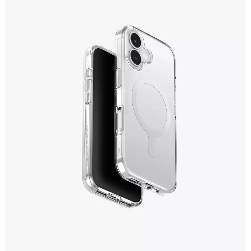 UNIQ Clario θήκη για iPhone 17, MagClick φόρτιση, μαύρο