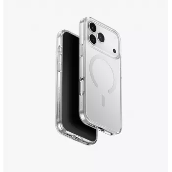 UNIQ Clario θήκη για iPhone 17 Pro Max, MagClick φόρτιση, διαφανές