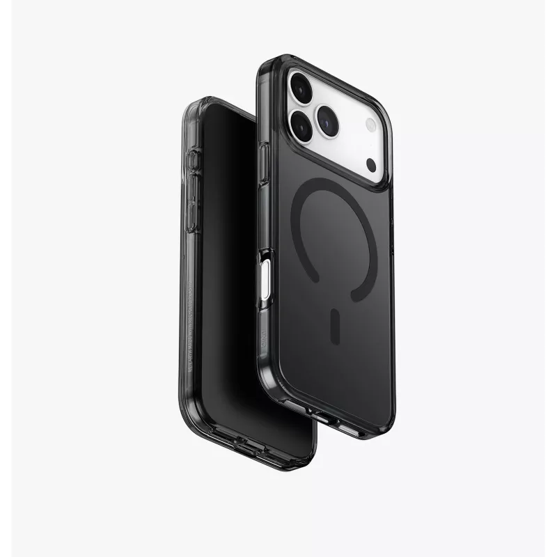 UNIQ Clario Θήκη για iPhone 17 Pro Max, φόρτιση MagClick, διαφανής