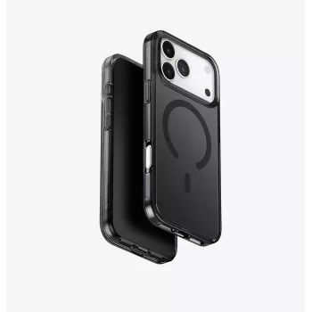 UNIQ Clario θήκη για iPhone 17 Pro Max, MagClick φόρτιση, μαύρο