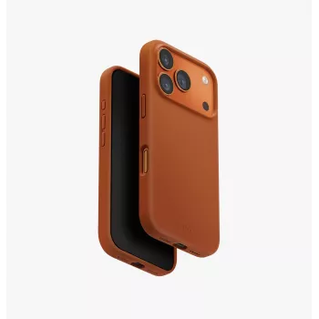 UNIQ Lino θήκη για iPhone 17 Pro, MagClick φόρτιση, πορτοκαλί
