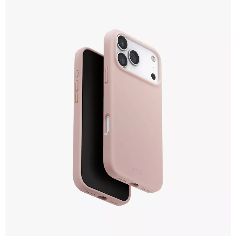 UNIQ Lino θήκη για iPhone 17 Pro Max, MagClick φόρτιση, γκρι