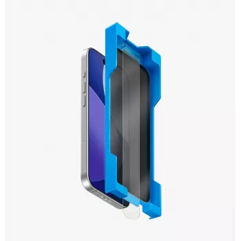 UNIQ Optix ExofitPrivacy Προστασία Οθόνης από Σκληρυμένο Γυαλί για iPhone 17 Pro με Εφαρμογέα, Φίλτρο Απορρήτου