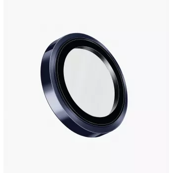 UNIQ Optix Prime Προστασία Φακού Κάμερας για iPhone 17 Pro / 17 Pro Max / 15 Pro / 15 Pro Max με Εφαρμογέα - Navy Blue
