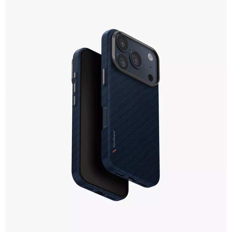 UNIQ Keva Edge Θήκη για iPhone 17 Pro MagClick Φόρτιση, Μαύρο