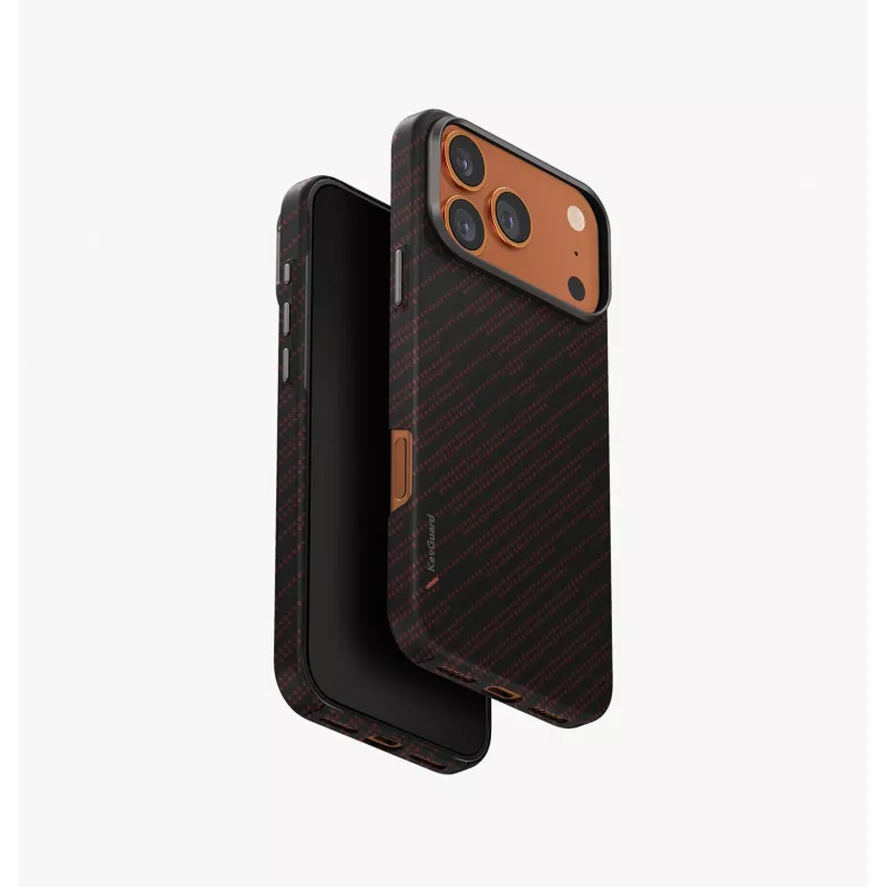 UNIQ Keva EDGE Θήκη για iPhone 17 Pro Max MagClick Φόρτιση, Μαύρο