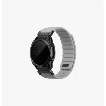 UNIQ Fluo x Smart-Fit Λουράκι για Garmin 22mm Γκρι