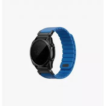 UNIQ Fluo x Smart-Fit Σιλικονούχο Λουράκι για Garmin 22mm - Μπλε