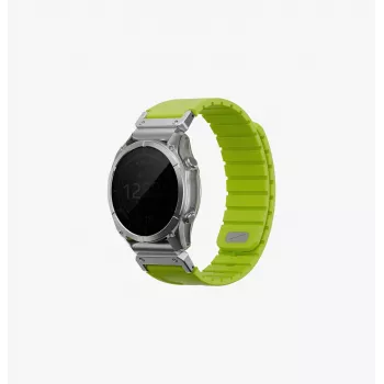 UNIQ Fluo x Smart-Fit Σιλικονούχο Λουράκι για Garmin 22mm - Μπλε