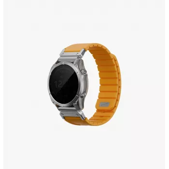 UNIQ Fluo Smart-Fit Σιλικονούχο Λουράκι για Garmin 26mm - Πορτοκαλί
