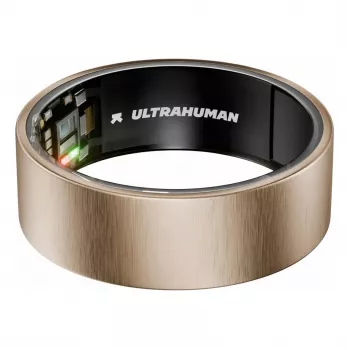 ULTRAHUMAN Ring Air - Smart Ring για άνδρες και γυναίκες - Wearable παρακολούθησης ύπνου και φυσικής κατάστασης - Καρδιακός ρυθμός - Smart Ring Ροζ χρυσό Μέγεθος 12