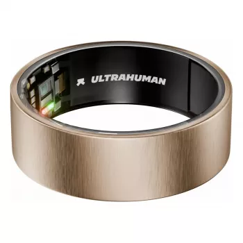 ULTRAHUMAN Ring Air - Smart Ring για άνδρες και γυναίκες - Wearable παρακολούθησης ύπνου και φυσικής κατάστασης - Καρδιακός ρυθμός - Smart Ring Ροζ χρυσό Μέγεθος 10