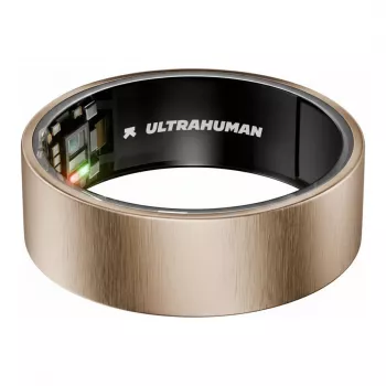 ULTRAHUMAN Ring Air - Smart Ring για άνδρες και γυναίκες - Wearable παρακολούθησης ύπνου και φυσικής κατάστασης - Καρδιακός ρυθμός - Smart Ring Ροζ χρυσό Μέγεθος 9