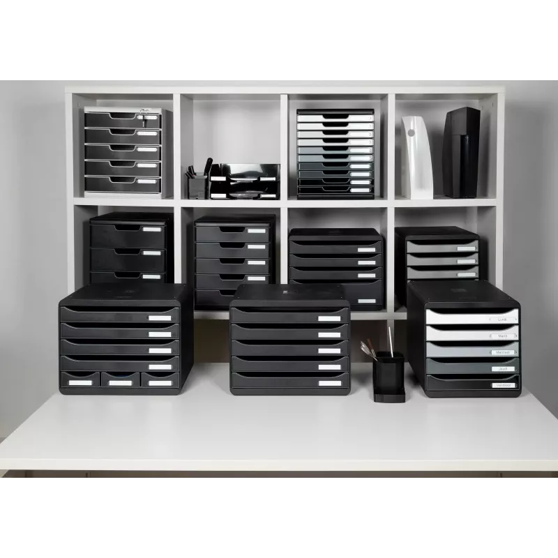 Exacompta 307714D - μαύρο - 270 mm - 355 mm - 271 mm