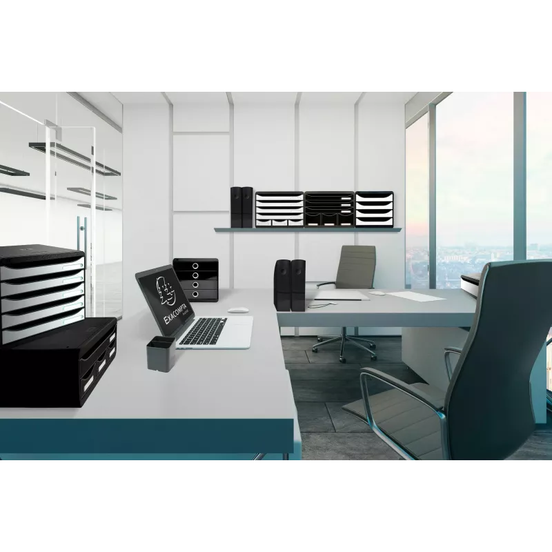 Exacompta 307714D - μαύρο - 270 mm - 355 mm - 271 mm