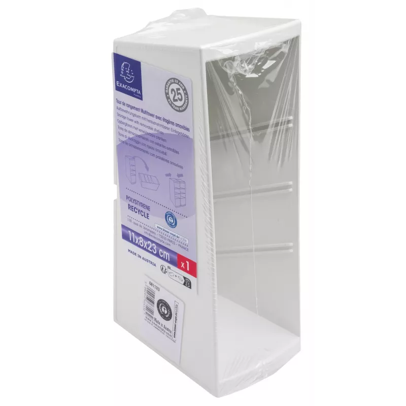 Exacompta AutentiK Multitower θήκη στυλό λευκή