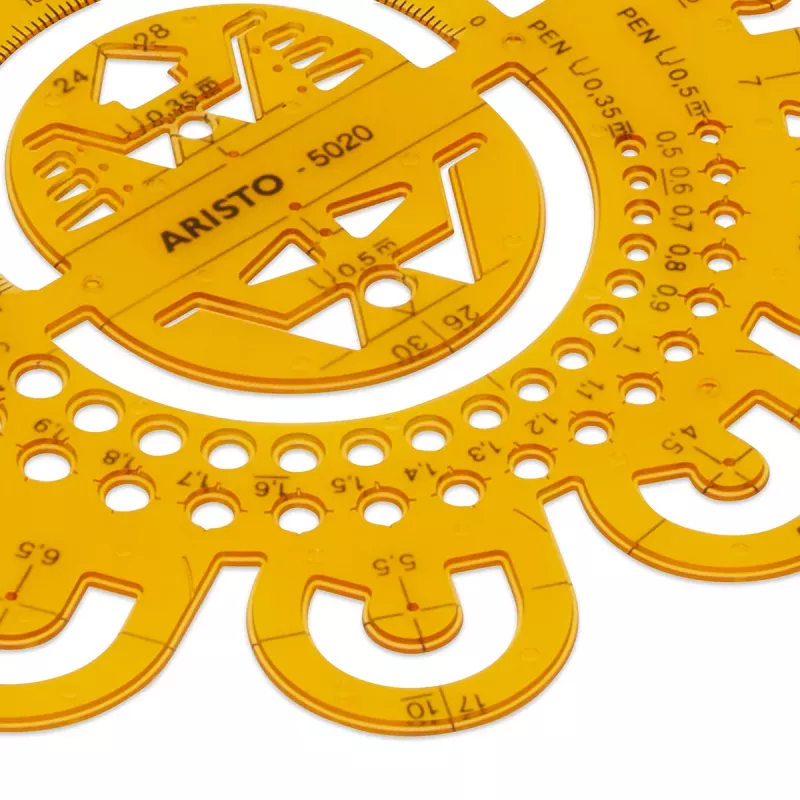 Aristo AR 5020 Πρότυπο ακτίνας 0,5-40 mm