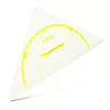 ARISTO Γνώμονας 2 Set Square 80 cm Διαφανές Πλεξιγκλάς