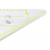 ARISTO Γνώμονας 2 Set Square 80 cm Διαφανές Πλεξιγκλάς