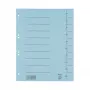 Bene 100 Διαχωριστικά φύλλα μπλε - A4 Document Dividers, Blue, 100 Sheets