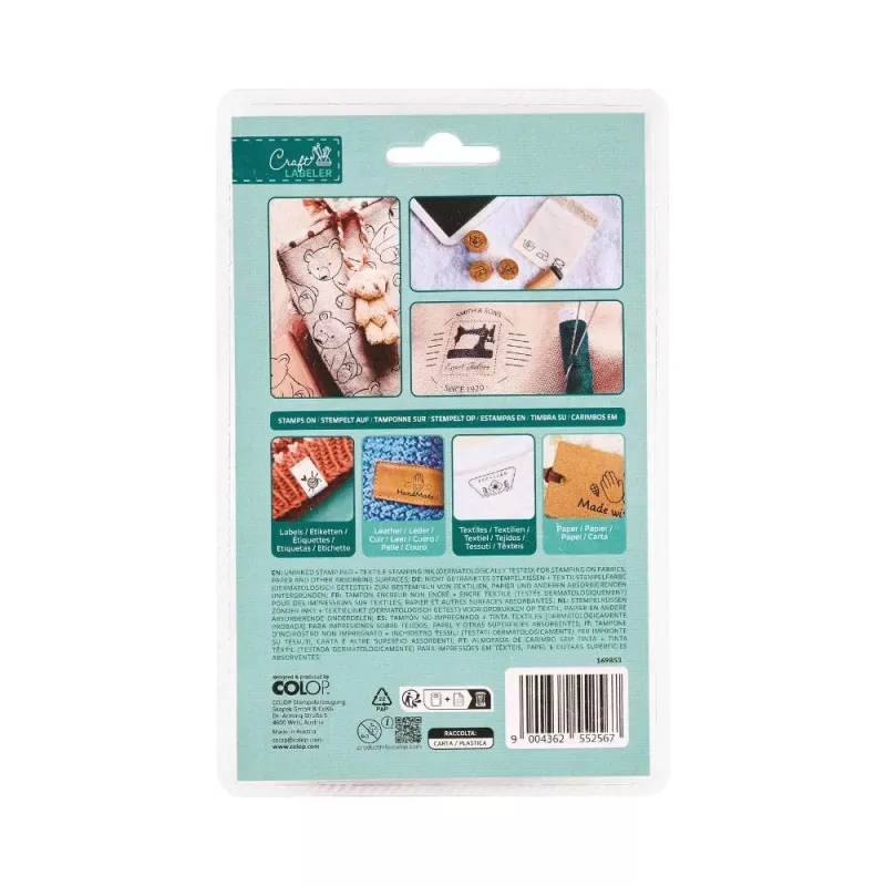COLOP Craft Labeler Σετ Υφασμάτινων Ετικετών