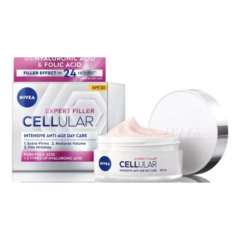 NIVEA Hyaluron Cellular Filler Κρέμα Ημέρας με SPF30 50ml