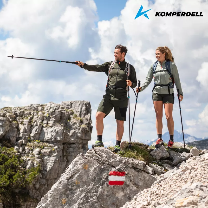 Komperdell Fx Lite Compact Μπαστούνια Trekking, Μπλε