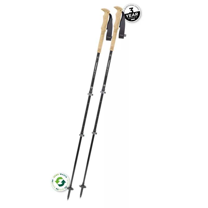 Komperdell Carbon Cloud Zero Μπαστούνια Trekking, Ασημί