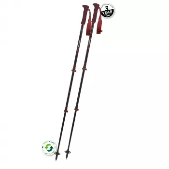 Komperdell Carbon EVO Zero Compact Μπαστούνια Trekking - Malbec
