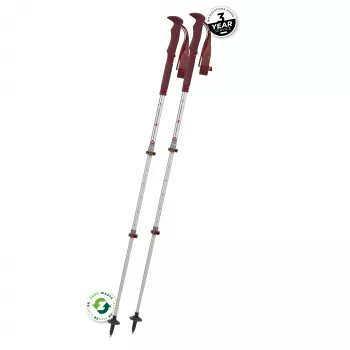 Komperdell Explorer Zero Compact Μπαστούνια Trekking - Malbec