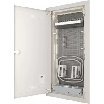 Eaton KLV-48HWM-W-F-VM 4-σειρος Κατανεμητής Μέσων Χωνευτός, Λευκό (RAL 9016), 194711-MW