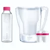 BWT AQUAlizer Home χειροκίνητη συσκευή ανθρακούχου νερού 125626883 με γυάλινο μπουκάλι