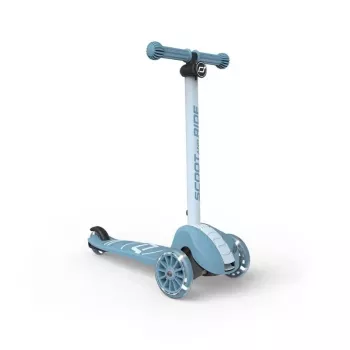 Scoot & Ride Highwaykick 3S LED με Σύστημα Διεύθυνσης 2in1 Steel S00933