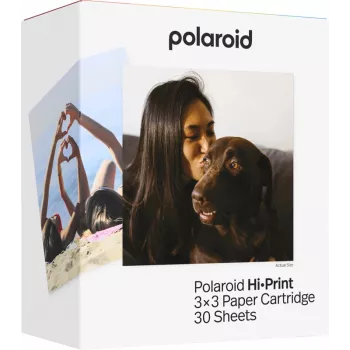 Polaroid Hi-Print 3x3 Φωτογραφικό Χαρτί 30 Φύλλα