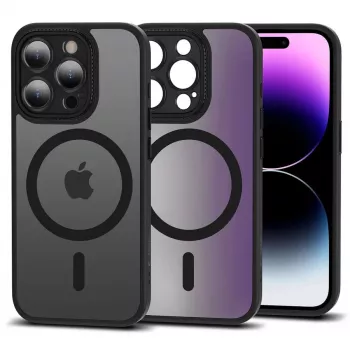 TECH-PROTECT MAGMAT CAM+ θήκη MagSafe για Apple iPhone 15 Pro, ματ μαύρο