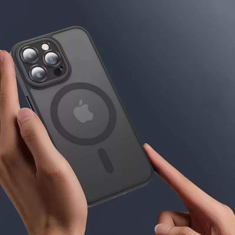 TECH-PROTECT MAGMAT CAM+ θήκη MagSafe για Apple iPhone 15 Pro, ματ μαύρο